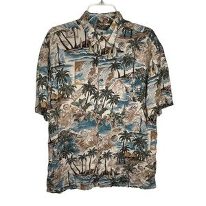 Vintage‎ Island Shores Hawaiian Shirt
